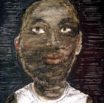 Black Face in White T